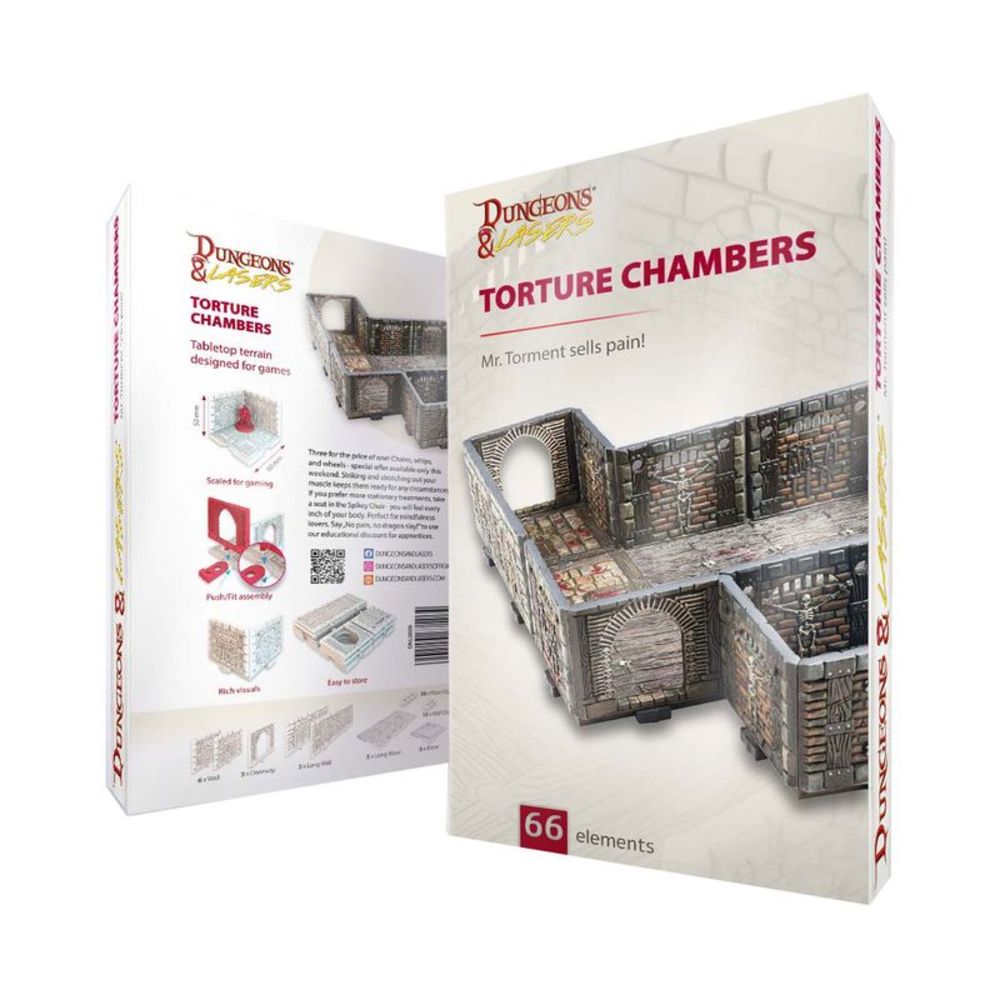 Dungeons & Lasers: Torture Chambers | 5E Compatible